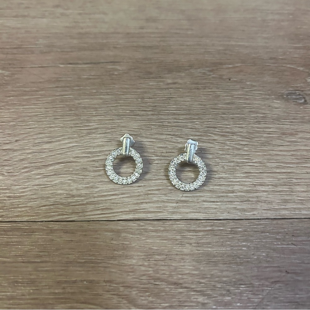 Avon Faux Diamond Earrings